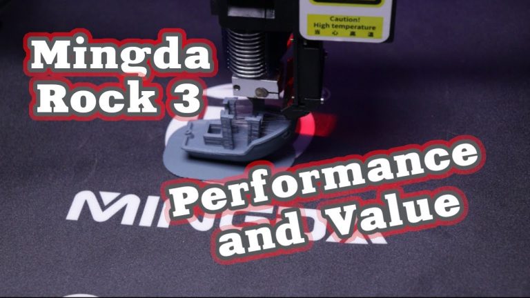 Mingda Rock 3 Review: Value and performance