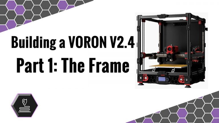 Building the Voron 2.4: Part 1 the frame